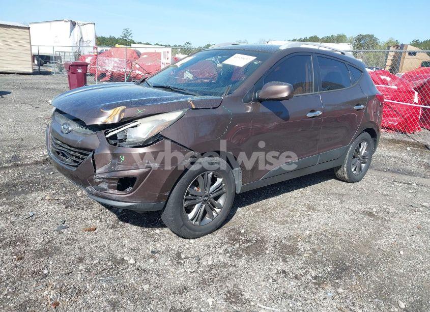 Photo 2 of 2014 Hyundai Tucson SE (VIN KM8JU3AG8EU904034)