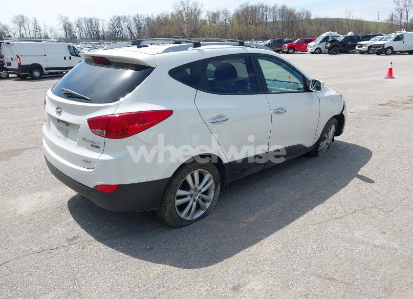 Photo 4 of 2013 Hyundai Tucson LIMITED (VIN KM8JUCAC6DU560442)