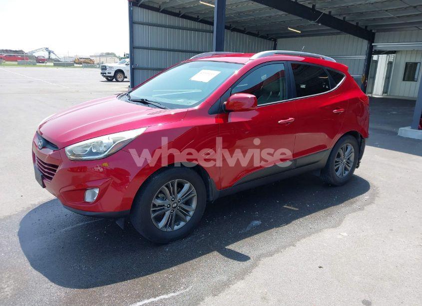 Photo 2 of 2014 Hyundai Tucson SE (VIN KM8JUCAG7EU829374)