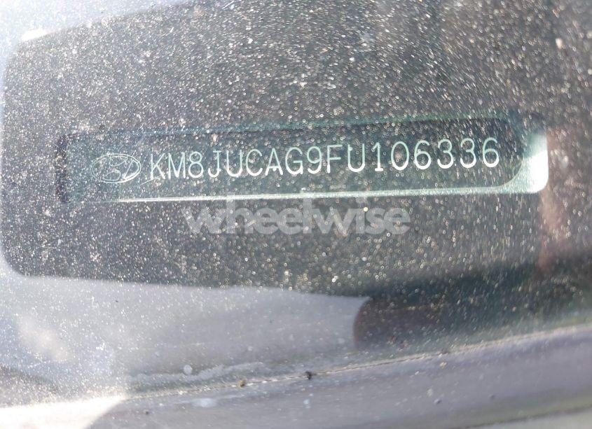 Photo 9 of 2015 Hyundai Tucson LIMITED (VIN KM8JUCAG9FU106336)