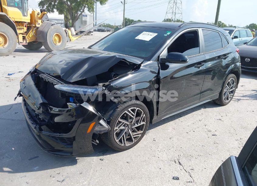 Photo 2 of 2022 Hyundai Kona N LINE (VIN KM8K33A37NU868499)