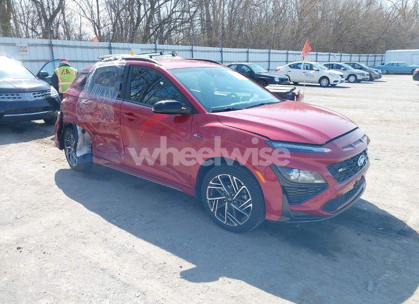 2022 Hyundai Kona N LINE (VIN KM8K33A38NU918763) main photo