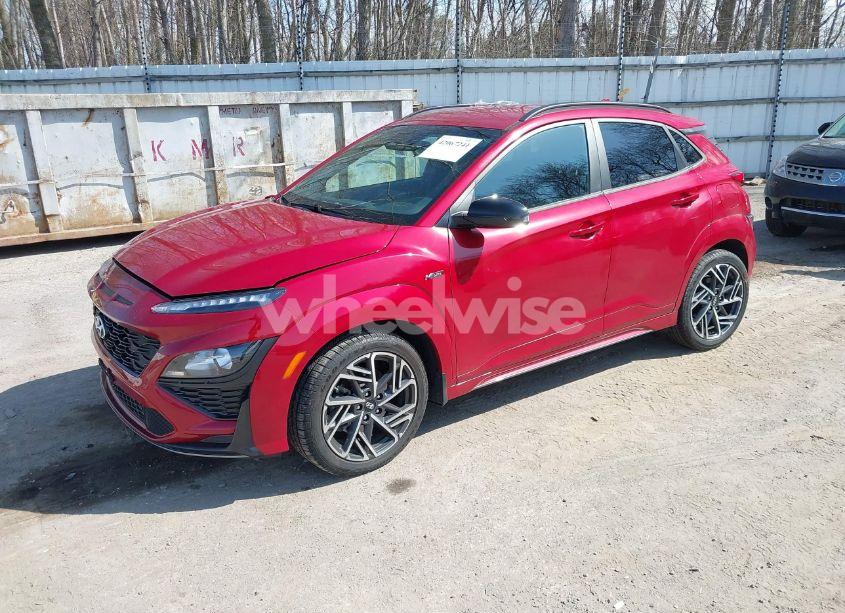 Photo 2 of 2022 Hyundai Kona N LINE (VIN KM8K33A38NU918763)