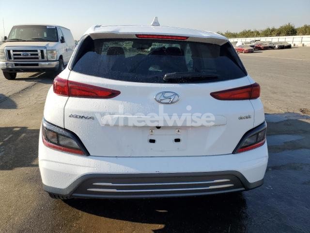 Photo 2 of 2023 HYUNDAI KONA SEL (VIN KM8K33AG9PU187539)