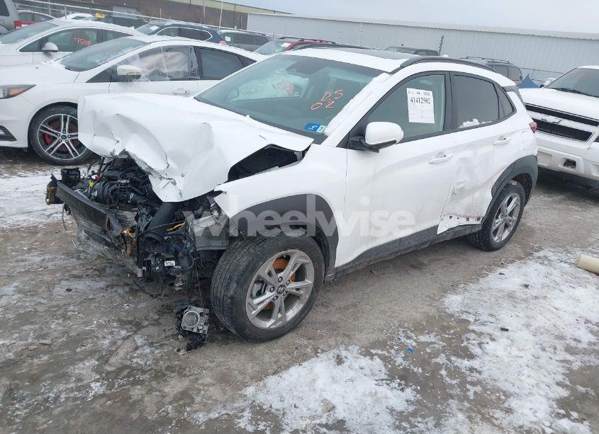 Photo 2 of 2022 Hyundai Kona SEL (VIN KM8K3CAB3NU786387)