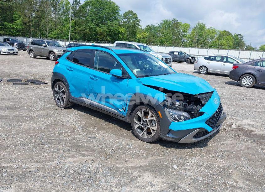2022 Hyundai Kona LIMITED (VIN KM8K53A31NU897927) main photo