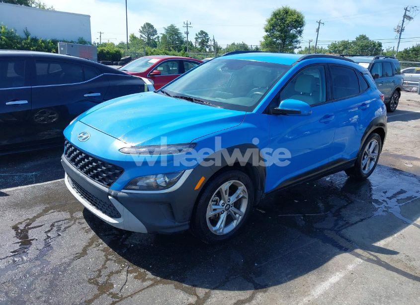 Photo 2 of 2022 Hyundai Kona SEL (VIN KM8K62AB8NU899561)