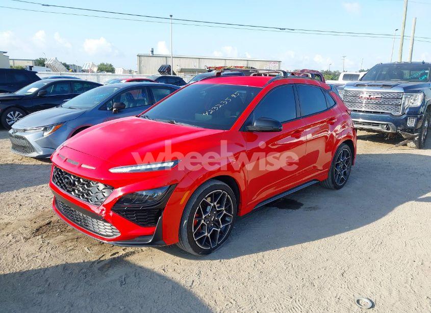 Photo 2 of 2022 Hyundai Kona N (VIN KM8KH3AC1NU004310)