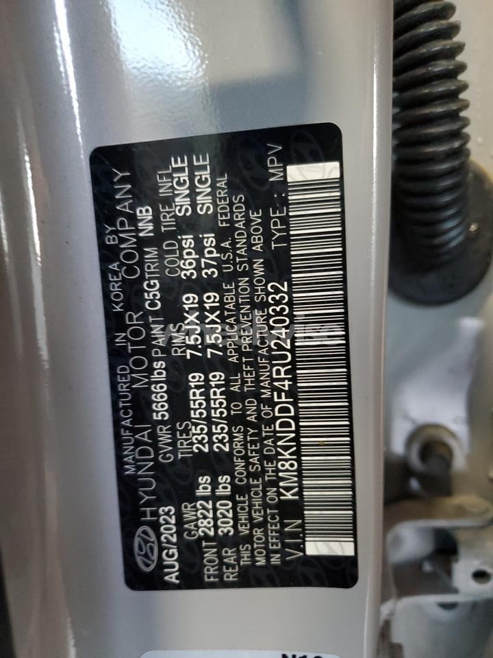 Photo 14 of 2024 HYUNDAI IONIQ 5 SEL (VIN KM8KNDDF4RU240332)