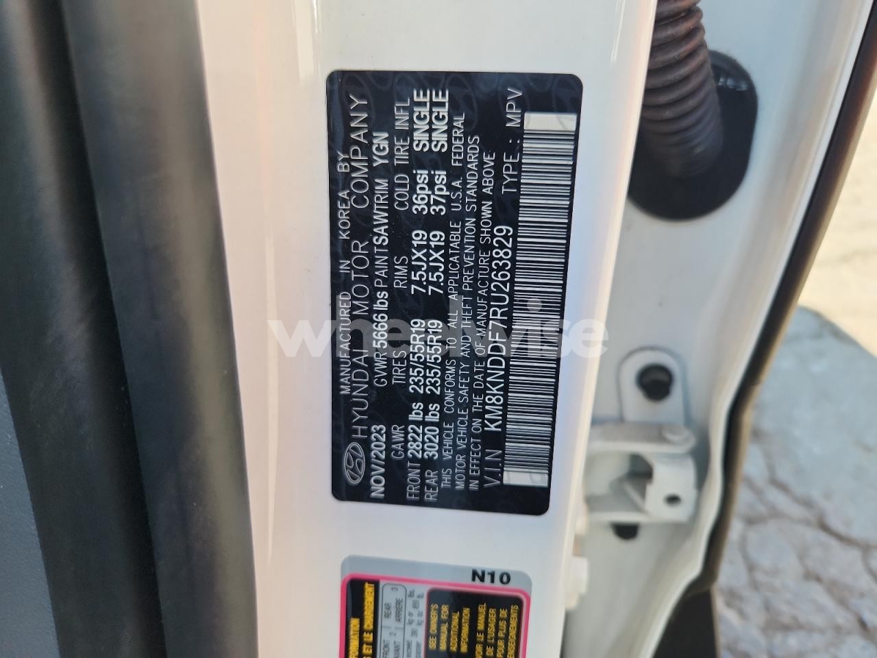 Photo 12 of 2024 HYUNDAI IONIQ 5 SEL (VIN KM8KNDDF7RU263829)