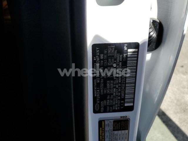 Photo 3 of 2025 HYUNDAI PALISADE SEL (VIN KM8R24GE2SU925221)