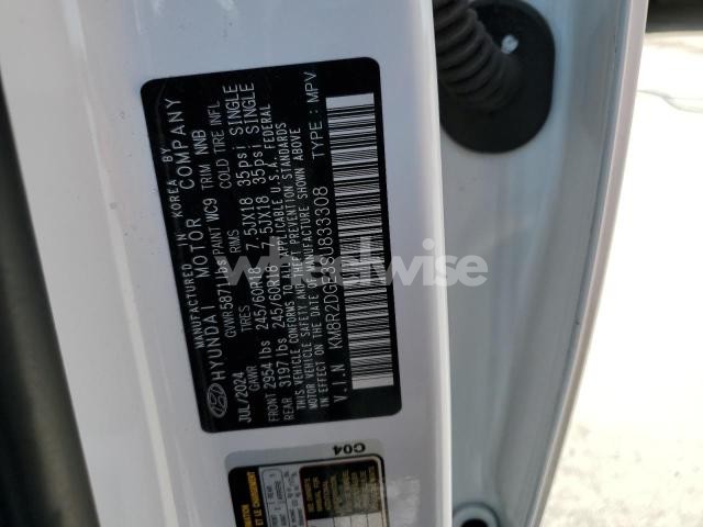 Photo 3 of 2025 HYUNDAI PALISADE SEL (VIN KM8R2DGE3SU833308)