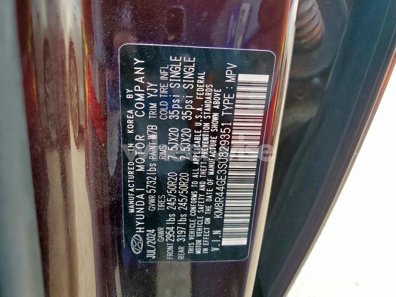 Photo 14 of 2025 HYUNDAI PALISADE SEL PREMIUM (VIN KM8R44GE3SU829351)