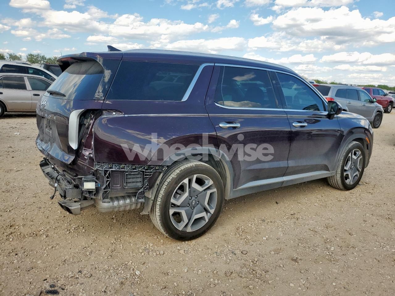 Photo 3 of 2025 HYUNDAI PALISADE SEL PREMIUM (VIN KM8R44GE3SU829351)