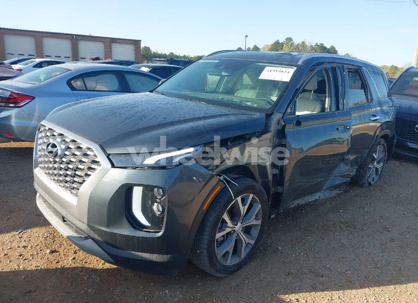 Photo 2 of 2022 Hyundai Palisade SEL (VIN KM8R44HE3NU418521)
