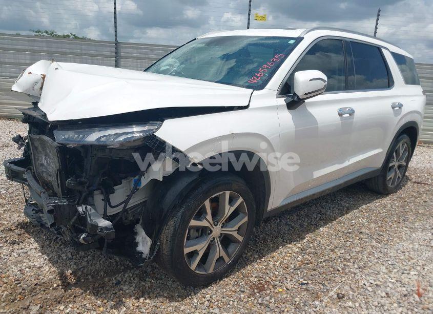 Photo 2 of 2022 Hyundai Palisade SEL (VIN KM8R44HE6NU338369)