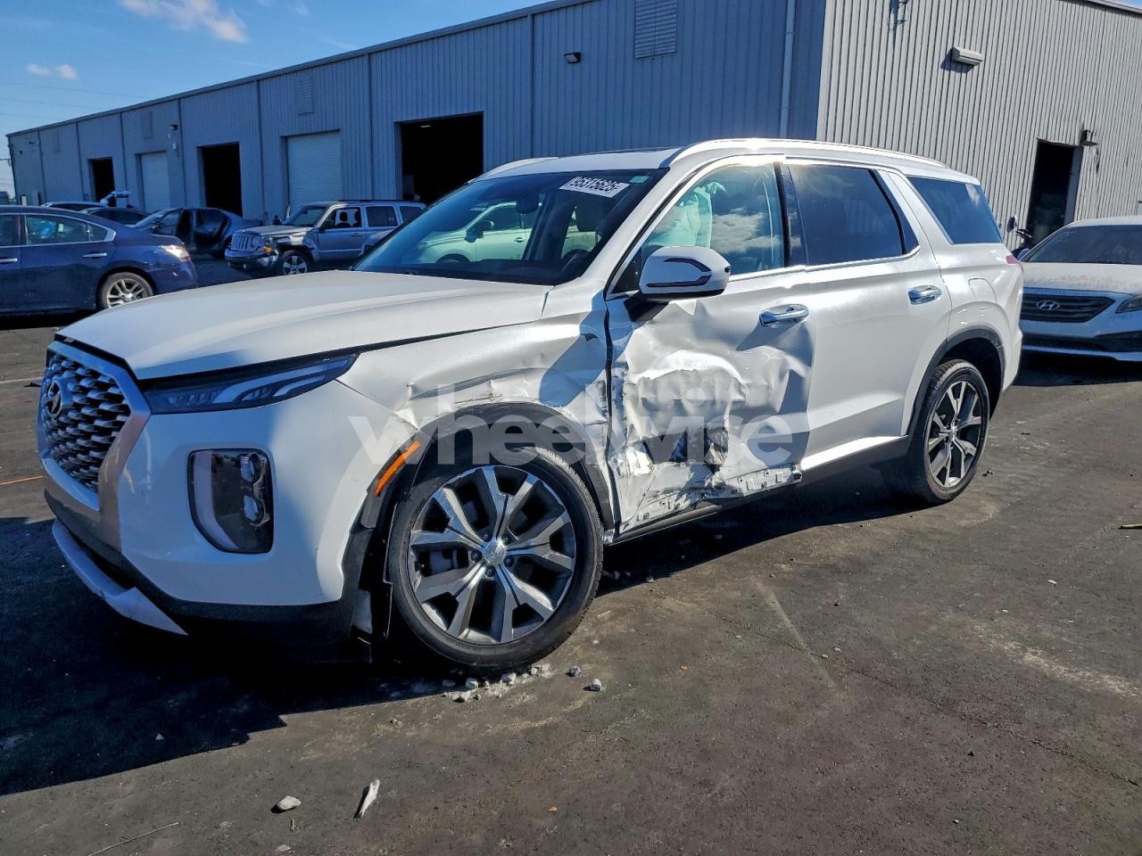 2022 HYUNDAI PALISADE SEL (VIN KM8R44HE6NU376541) main photo