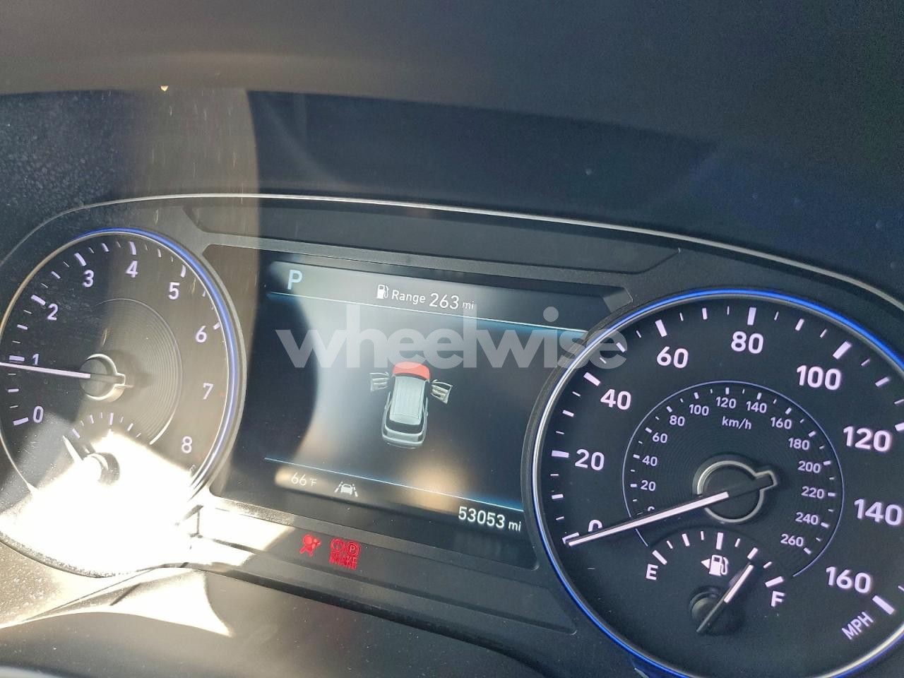 Photo 9 of 2022 HYUNDAI PALISADE SEL (VIN KM8R44HE6NU376541)