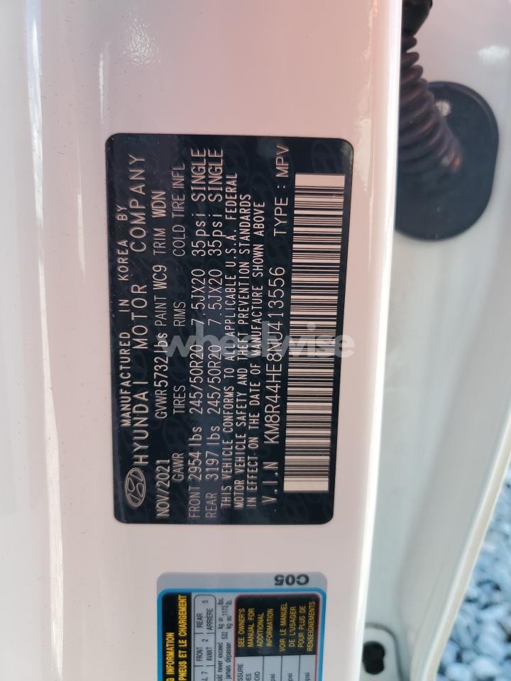 Photo 13 of 2022 HYUNDAI PALISADE SEL (VIN KM8R44HE8NU413556)