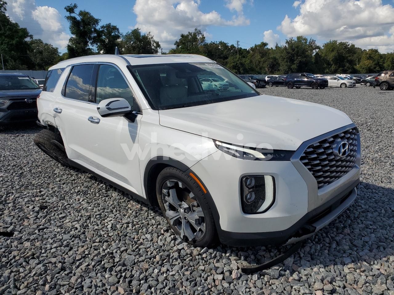 Photo 4 of 2022 HYUNDAI PALISADE SEL (VIN KM8R44HE8NU413556)