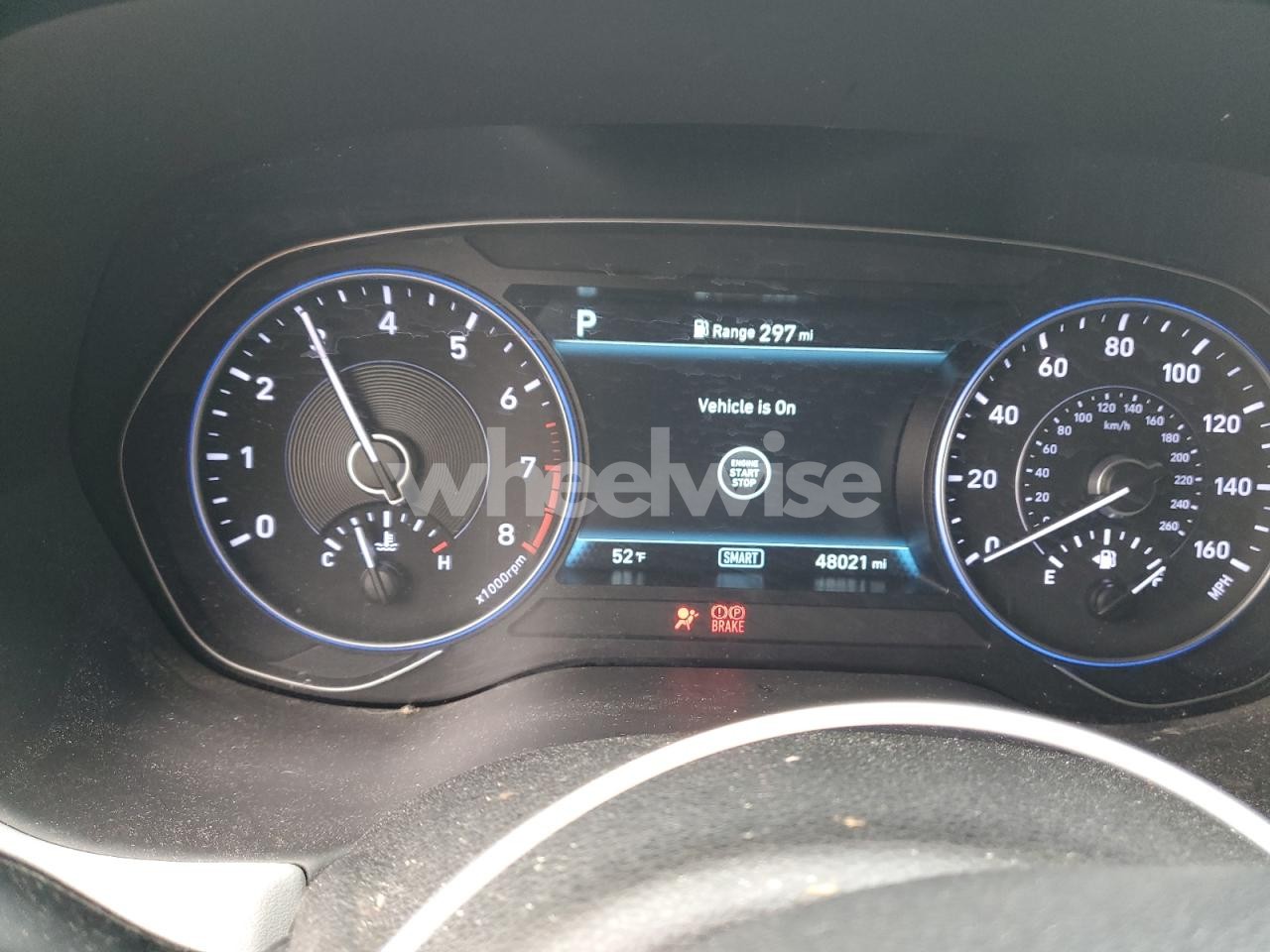 Photo 9 of 2021 HYUNDAI PALISADE SEL (VIN KM8R44HE9MU307454)