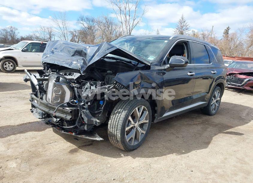Photo 2 of 2022 Hyundai Palisade SEL (VIN KM8R4DHE3NU457853)