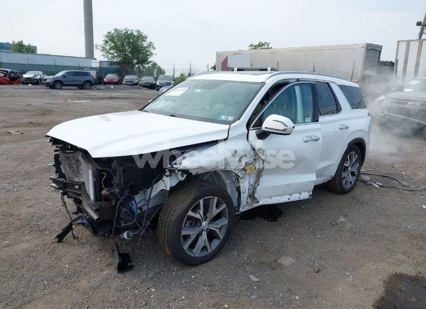 Photo 2 of 2022 Hyundai Palisade SEL (VIN KM8R4DHEXNU376588)