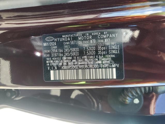 Photo 10 of 2025 HYUNDAI PALISADE LIMITED (VIN KM8R5DGEXSU808008)