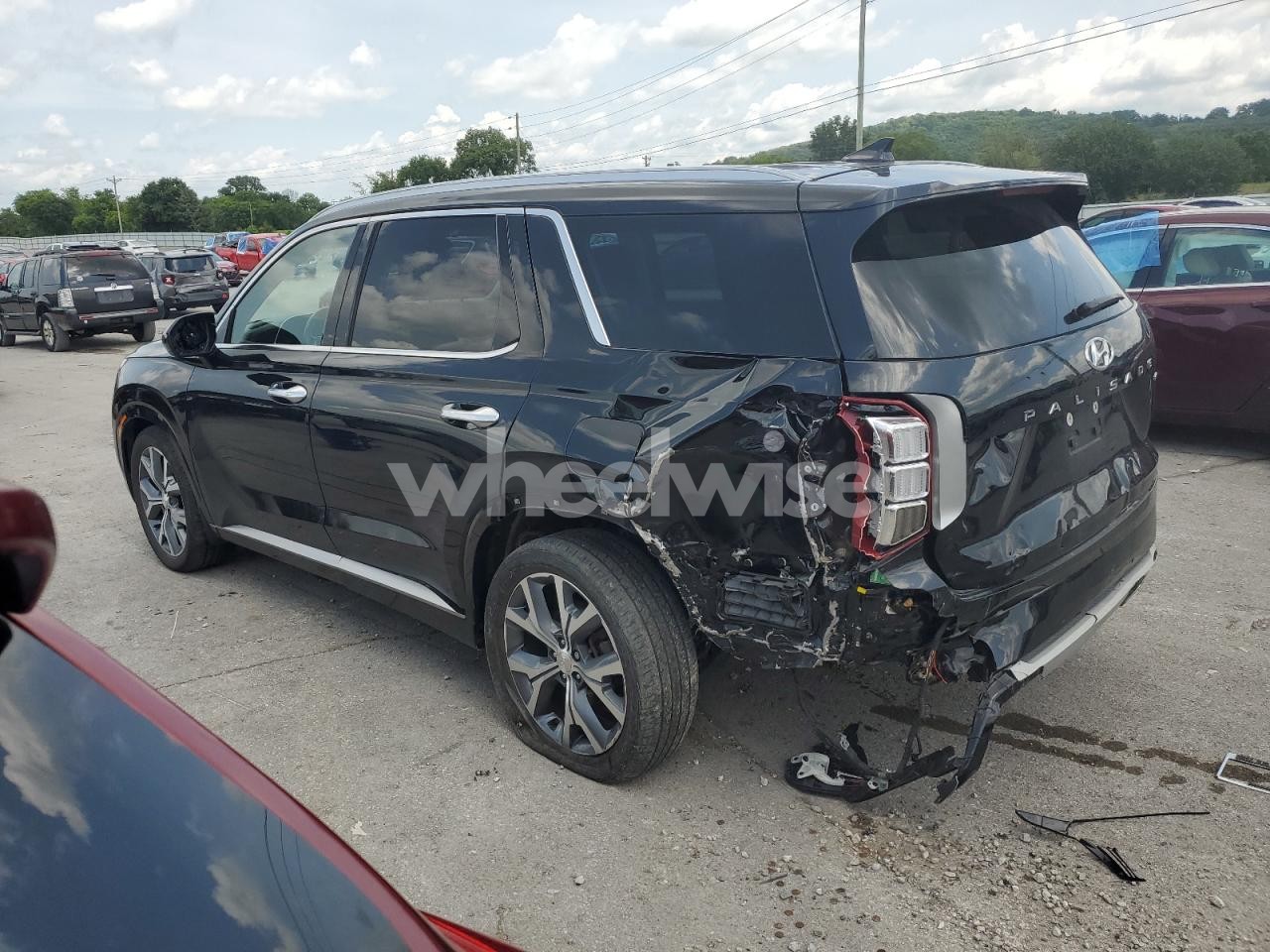 Photo 2 of 2021 HYUNDAI PALISADE LIMITED N/A (VIN KM8R5DHE9MU200787)