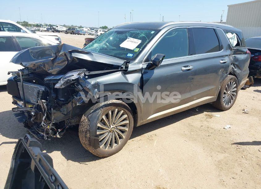 Photo 2 of 2023 Hyundai Palisade CALLIGRAPHY (VIN KM8R74GEXPU517333)