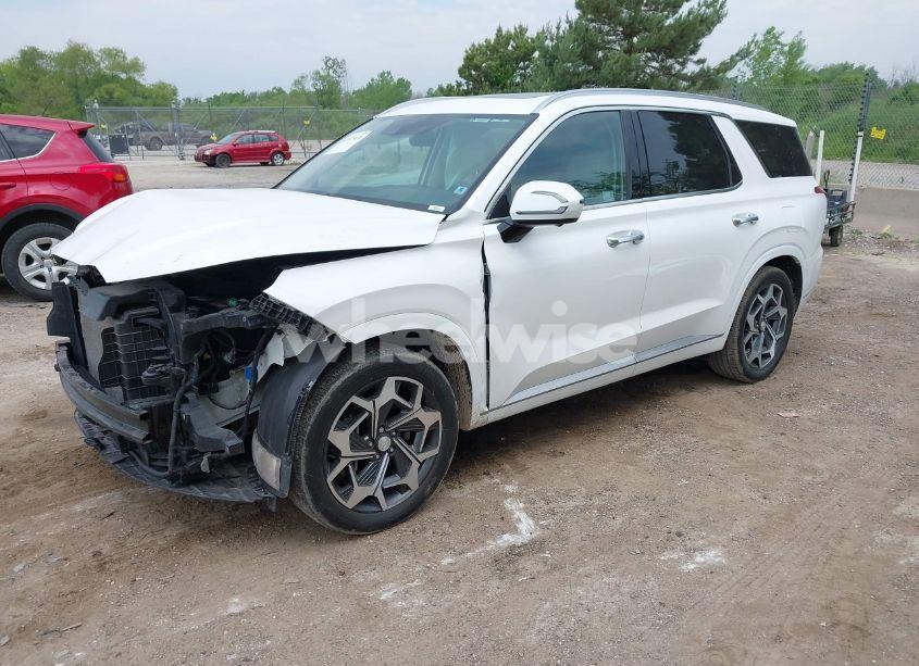 Photo 2 of 2022 Hyundai Palisade CALLIGRAPHY (VIN KM8R74HE5NU349791)