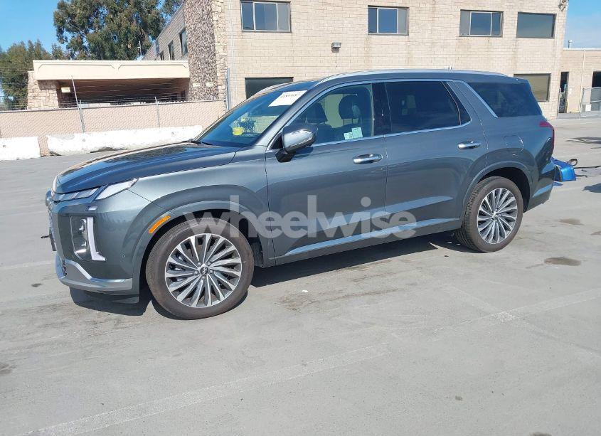 Photo 2 of 2024 Hyundai Palisade CALLIGRAPHY (VIN KM8R7DGE3RU737707)