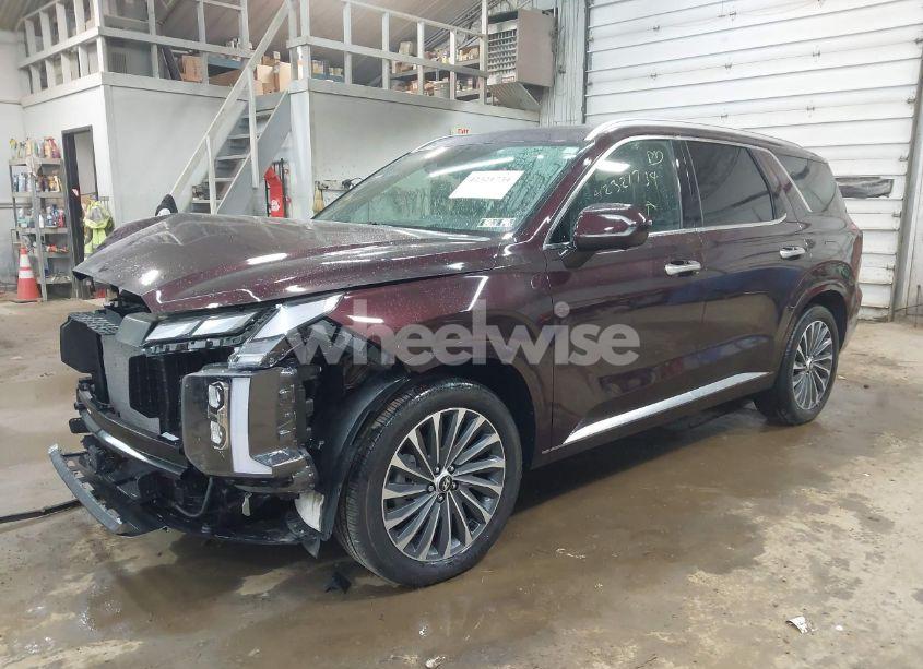 Photo 2 of 2024 Hyundai Palisade CALLIGRAPHY (VIN KM8R7DGE9RU768864)