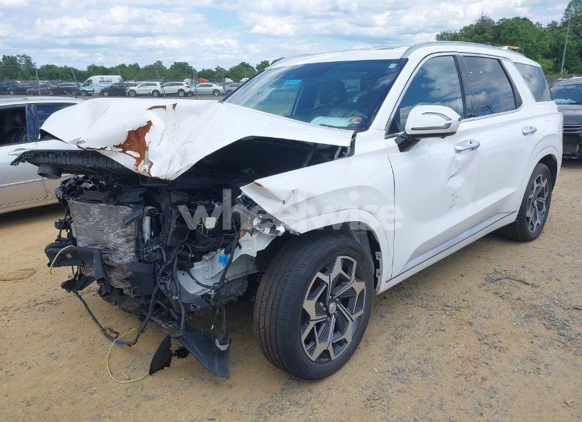 Photo 2 of 2022 Hyundai Palisade CALLIGRAPHY (VIN KM8R7DHE0NU364862)