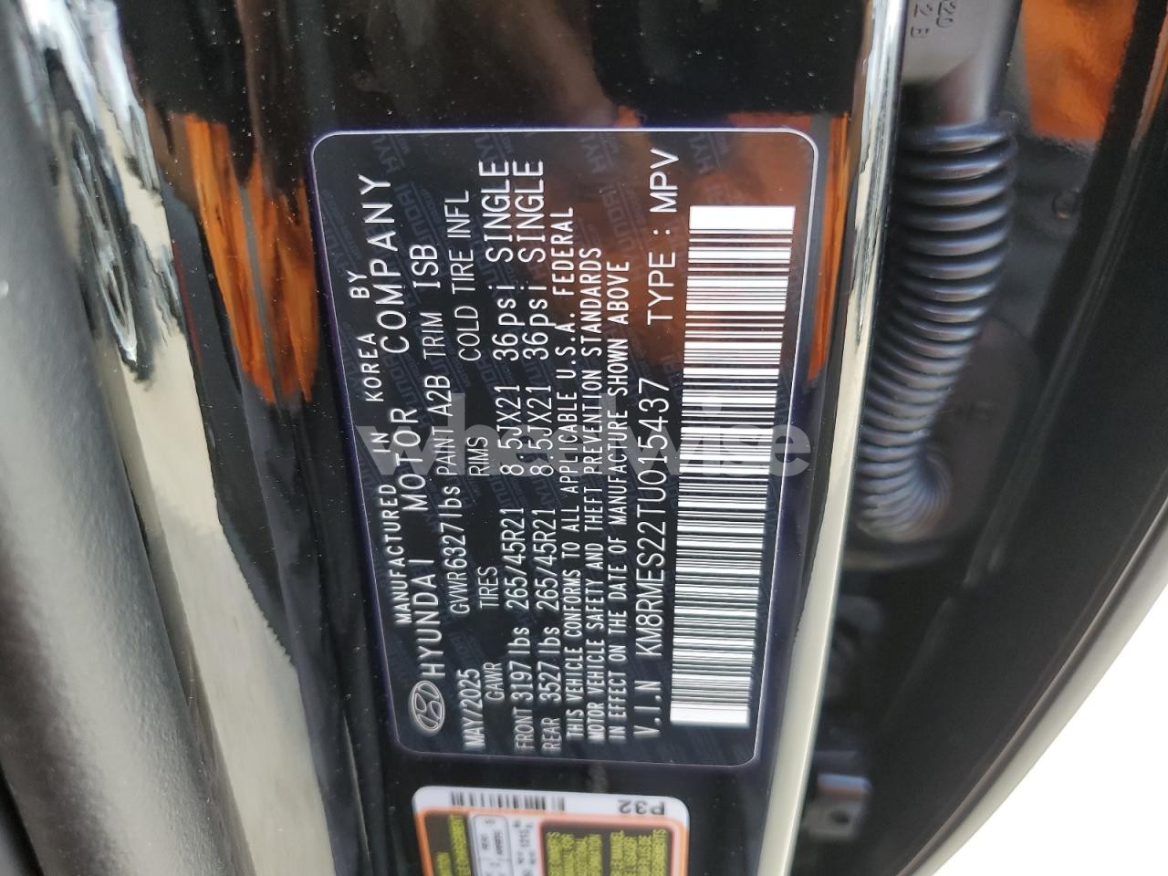 Photo 14 of 2026 HYUNDAI PALISADE CALLIGRAPHY (VIN KM8RMES22TU015437)