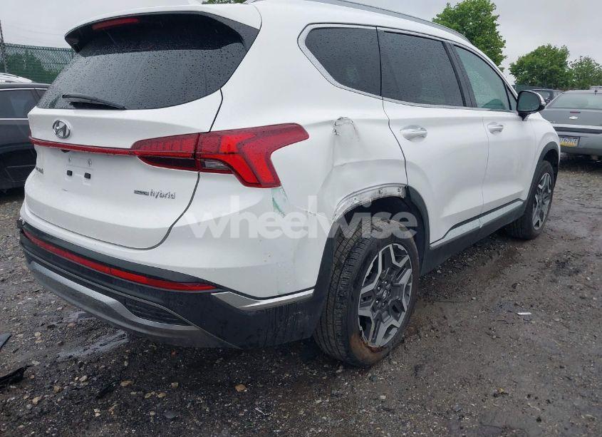 Photo 6 of 2021 Hyundai Santa FE HYBRID SEL PREMIUM (VIN KM8S3DA14MU006747)