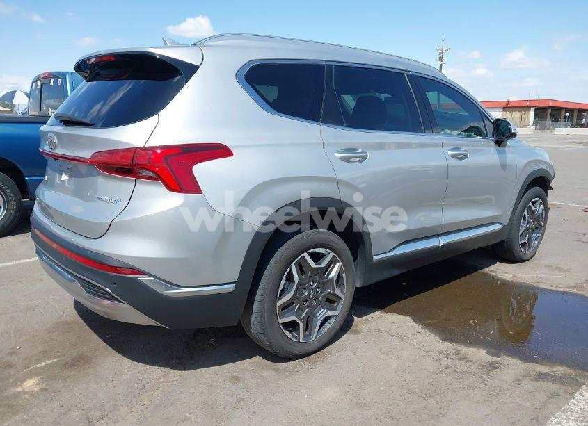 Photo 4 of 2021 Hyundai Santa FE HYBRID SEL PREMIUM (VIN KM8S3DA1XMU010415)