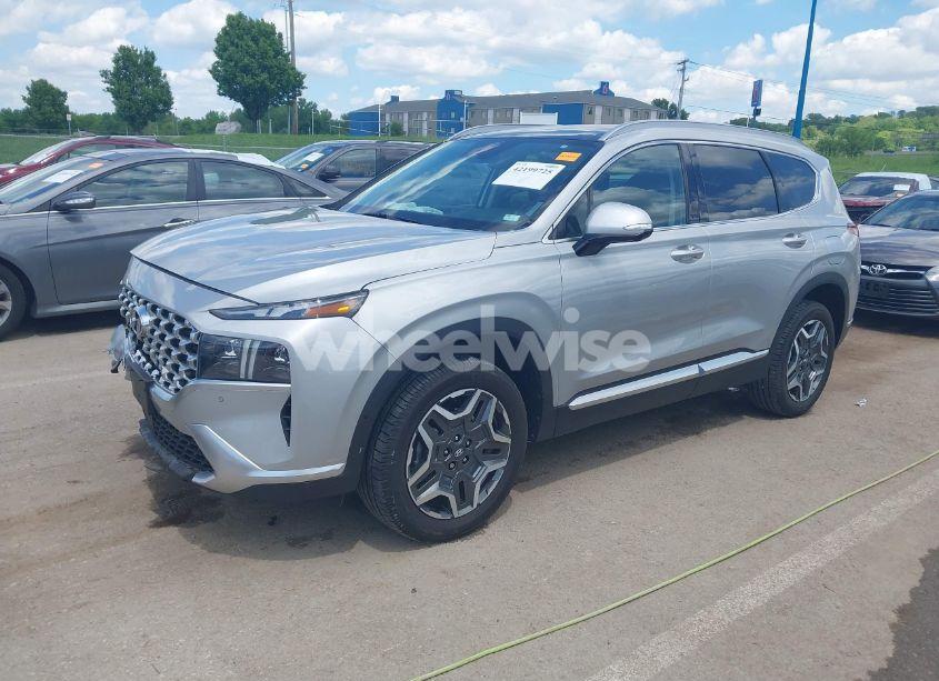 Photo 2 of 2022 Hyundai Santa FE HYBRID LIMITED (VIN KM8S5DA10NU051647)