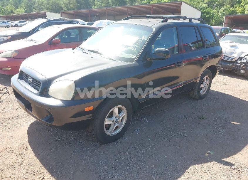 Photo 2 of 2004 Hyundai Santa FE (VIN KM8SB12B54U595588)