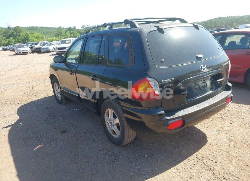 Photo 3 of 2004 Hyundai Santa FE (VIN KM8SB12B54U595588)