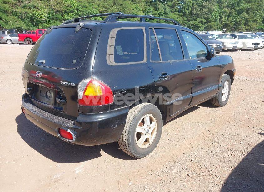 Photo 4 of 2004 Hyundai Santa FE (VIN KM8SB12B54U595588)