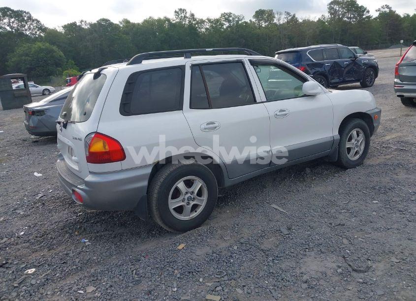 Photo 4 of 2004 Hyundai Santa FE (VIN KM8SB12B74U758628)
