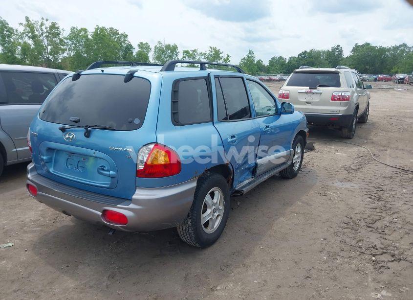 Photo 4 of 2004 Hyundai Santa FE GLS (VIN KM8SC13D04U815037)
