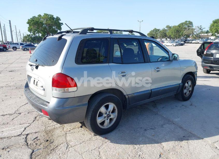 Photo 4 of 2006 Hyundai Santa FE GLS (VIN KM8SC13D56U079960)