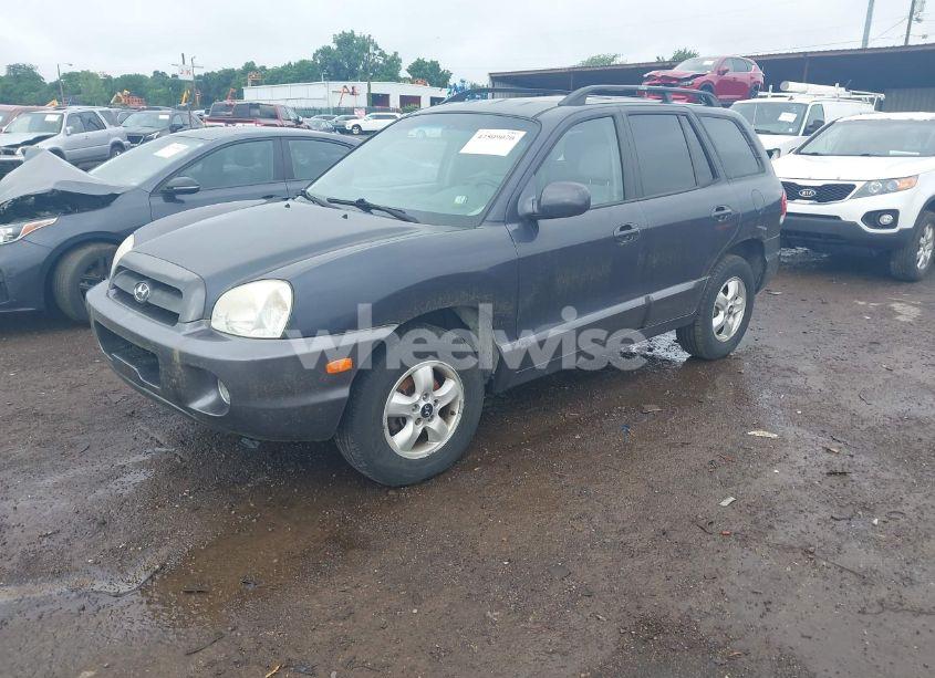 Photo 2 of 2006 Hyundai Santa FE GLS (VIN KM8SC13D76U108827)