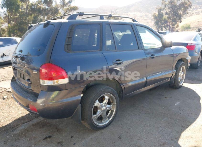 Photo 4 of 2006 Hyundai Santa FE GLS/LIMITED (VIN KM8SC13E16U081097)