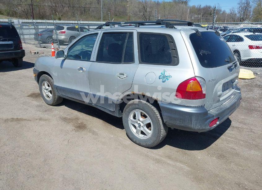 Photo 3 of 2004 Hyundai Santa FE GLS/LX (VIN KM8SC13E74U687548)