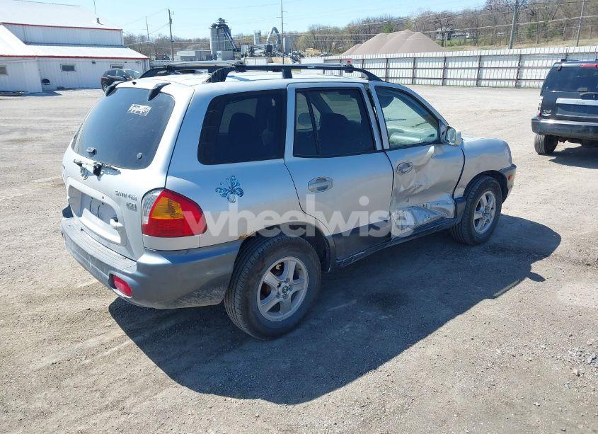 Photo 4 of 2004 Hyundai Santa FE GLS/LX (VIN KM8SC13E74U687548)
