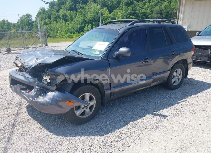 Photo 2 of 2006 Hyundai Santa FE GLS (VIN KM8SC73D56U100440)