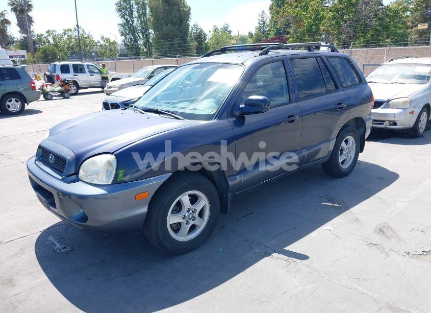 Photo 2 of 2004 Hyundai Santa FE GLS (VIN KM8SC73D74U626484)